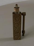 Antiek Bronzen INDIA rookpijpje, Antiek en Kunst, Antiek | Koper en Brons, Ophalen of Verzenden, Brons