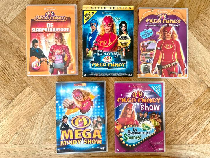 5x Mega Mindy DVD’s met oa. Slaapverwekker (nette staat), Cd's en Dvd's, Dvd's | Kinderen en Jeugd, Zo goed als nieuw, Tv fictie