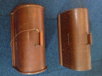 2 oude naaimachines, merk Singer beschikbaar voor biedingen