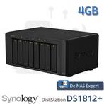 NAS Synology DS1812+ 4GB nieuwstaat met DSM 7.1 !, Info@synology.com, Synology, Ophalen of Verzenden, Zo goed als nieuw