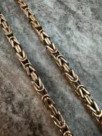 Prachtige 14k gouden koningsketting NIEUW, Sieraden, Tassen en Uiterlijk, Kettingen, Ophalen of Verzenden, Nieuw, Goud