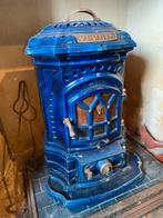 Oude blauwe gloria kachel, Ophalen, Overige brandstoffen, Zo goed als nieuw, Vrijstaand