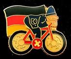 Duitse wielrenner pin, Verzenden, Nieuw, Sport, Speldje of Pin