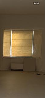 Drie vouwgordijnen (gratis ophalen), Huis en Inrichting, Ophalen, Gebruikt, Wit, 100 tot 150 cm