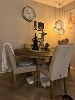 Riviera Maison eetafel met stoelen, Huis en Inrichting, Complete eetkamers, Ophalen, Zo goed als nieuw, 4 tot 6 stoelen