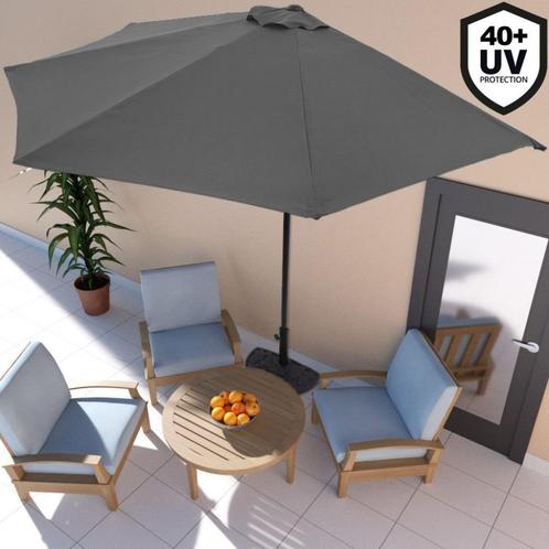 Halve Parasol Zonnescherm Ø 2,7m Halfrond Balkon Terras, Tuin en Terras, Parasols, Nieuw, Stokparasol, 2 tot 3 meter, Ophalen of Verzenden