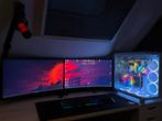 Complete Gaming PC + 2 Schermen – RX 7900 XTX, Ryzen 5, Ophalen, 32 GB, Zelfgebouwde PC, Virtual Reality