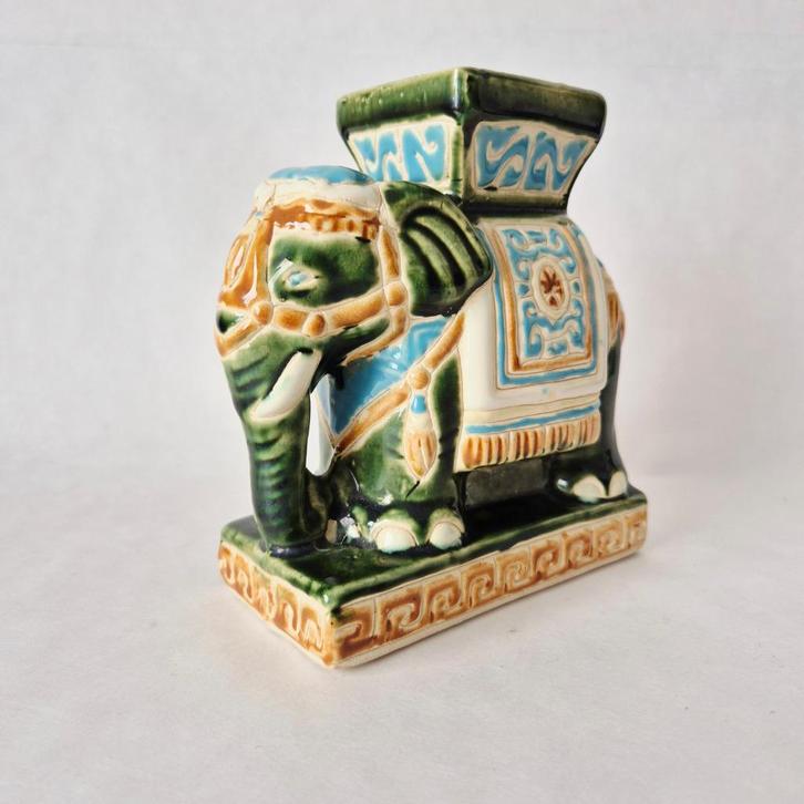 Plantenstandaard olifant | Keramische olifant | Plantentafel, Verzamelen, Retro, Huis en Inrichting, Verzenden