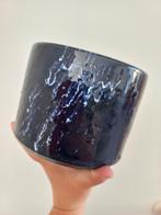 Marei bloempot. Vintage keramiek. Blauw. Retro, Ophalen of Verzenden, Huis en Inrichting