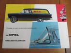 Folder Opel Olympia Snelbestelwagen ca 1958, Opel, Zo goed als nieuw, Opel, Ophalen of Verzenden