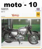 Mok10  Motorkaart Norton 800 P 10  ( 1965  ), Ophalen of Verzenden, Gebruikt, Motoren