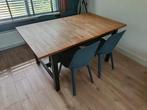 Uitschuifbare eetkamer tafel Norden (Ikea), Gebruikt, Uitschuifbaar, 150 tot 200 cm, Rechthoekig