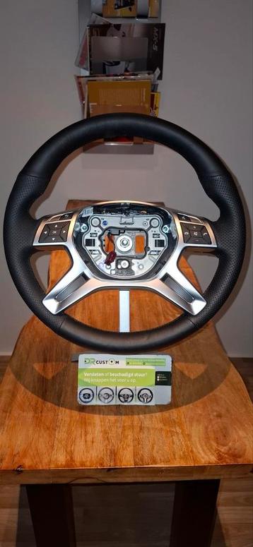 Mercedes ml nieuw bekleed stuurwiel beschikbaar voor biedingen