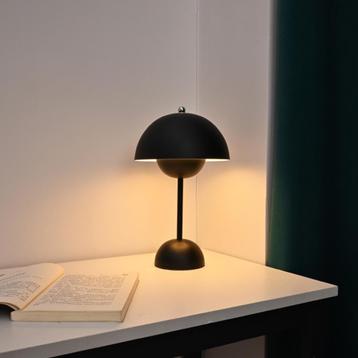 Lamp - Nieuw! Mushroom - Paddenstoel - Zwart - VP9 - beschikbaar voor biedingen