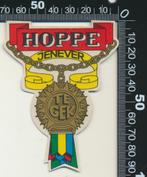 Sticker: Hoppe Jenever - Te gek, Ophalen of Verzenden, Zo goed als nieuw, Bedrijf of Vereniging
