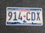 Kentekenplaat Texas USA nummerbord Nummerplaat License plate, Ophalen of Verzenden, Gebruikt, Auto's