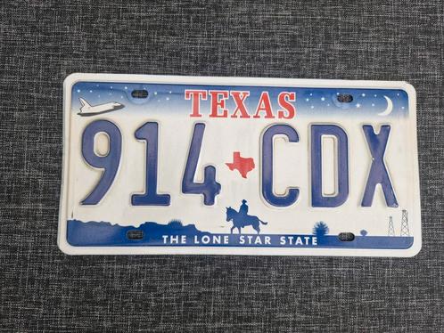 Kentekenplaat Texas USA nummerbord Nummerplaat License plate, Verzamelen, Automerken, Motoren en Formule 1, Gebruikt, Auto's, Ophalen of Verzenden