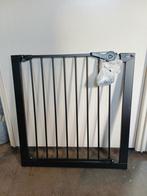 Zwart Metalen Klemhekje - Zo Goed Als Nieuw, Kinderen en Baby's, Traphekjes, Ophalen, Zo goed als nieuw, Klemhekje, Metaal of IJzer