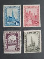 België 1929 - Stadsgezichten, Met stempel, Gestempeld, Overig, Ophalen of Verzenden