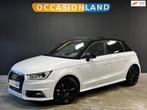 Audi A1 Sportback 1.4 TFSI Sport S line Edition|PANO|SFEER|S, Zwart, Met garantie (alle), Leder en Stof, Wit