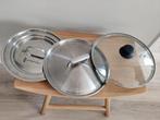 3 Pan deksels 26cm - Past op meerdere maten!, Huis en Inrichting, Ophalen of Verzenden