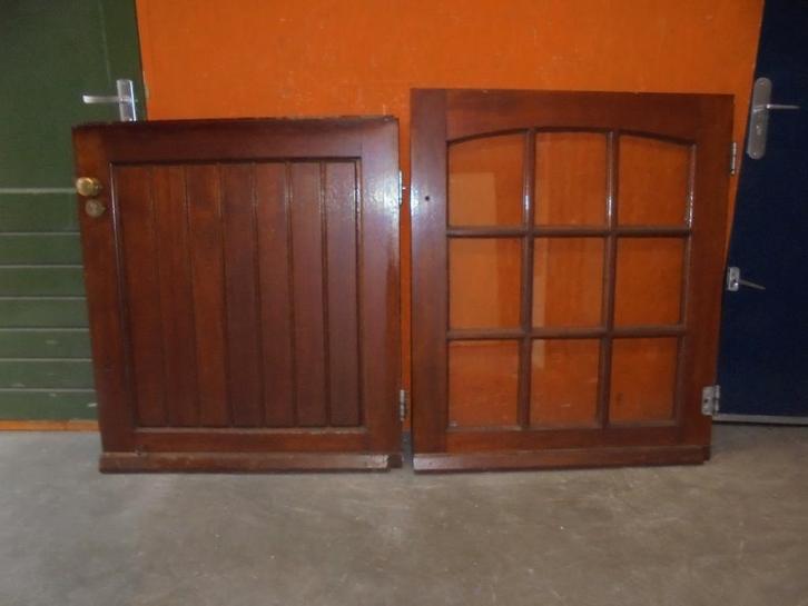 3x verschillende boeren / 2 delige / duo buitendeuren, Doe-het-zelf en Verbouw, Deuren en Horren, Zo goed als nieuw, Buitendeur