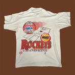 NBA Vintage 90s Rockets t-shirt L XL basketbal heren shirt, Ophalen of Verzenden, Gebruikt, Kleding