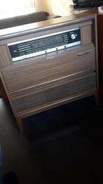 Vintage Grundig Radio Meubel incl Radio werkend mooie staat, Ophalen