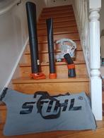 Stihl bladblazer bladzuiger  met opvangzak Bijna nNieuw, Ophalen, Stihl, Zo goed als nieuw, Met opvangzak