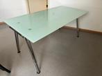 IKEA Galant bureau matglas, nog zeer mooi!!, Huis en Inrichting, Bureaus, Gebruikt, Ophalen