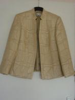 Goudkleur feest-Jasje maat 44, Overige kleuren, Nieuw, Ophalen of Verzenden, Jasje of Colbert