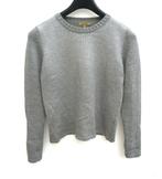 Bandolera: grijs met zilver gebreide damestrui (maat 40), Maat 38/40 (M), Ophalen of Verzenden, Zo goed als nieuw, Grijs