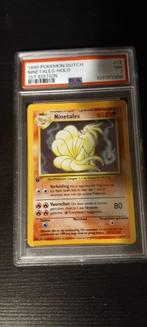 First edition Ninetales baseset PSA 7, Ophalen of Verzenden, Nieuw, Losse kaart, Foil