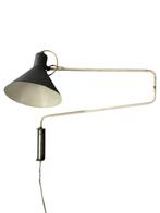 Mid Century Paperclip Wandlamp J.J.M. Hoogervorst voor Anvia, Ophalen