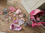 Baby born met poppenwagen en toebehoren, Kinderen en Baby's, Speelgoed | Poppen, Ophalen of Verzenden, Gebruikt, Babypop