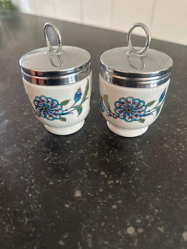 Royal Worcester Egg Coddlers - Set van 4, Huis en Inrichting, Keuken | Keukenbenodigdheden, Gebruikt, Ophalen of Verzenden