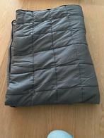 2x KALM verzwaringsdeken eenpersoons + hoezen, Huis en Inrichting, Slaapkamer | Beddengoed, Ophalen, Eenpersoons, Grijs, Deken of Dekbed