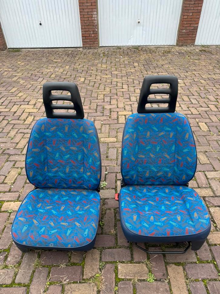 Originele Fiat Ducato stoelen – nette staat, Auto-onderdelen, Interieur en Bekleding, Fiat, Ophalen