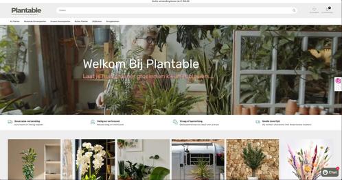 Webshop ter overname Planten, Zakelijke goederen, Exploitaties en Overnames