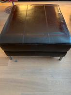 Leren Salontafel met Dienblad, Ophalen, Gebruikt, Vierkant, Leer