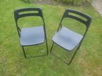 Klapstoelen, Tuin en Terras, Ophalen, Gebruikt, Kunststof