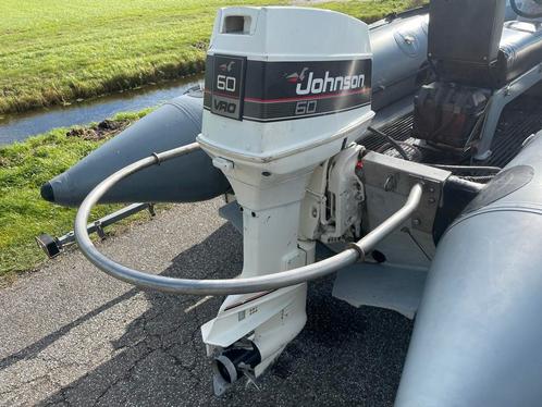 Johnson 60 pk buitenboordmotor in onderdelen ( evt. + Rib ), Watersport en Boten, Bootonderdelen, Gebruikt, Overige typen, Motorboot