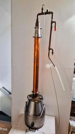 Distilleerketel met kolom en koeler, Hobby en Vrije tijd, Overige Hobby en Vrije tijd, Ophalen, Gebruikt