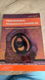 Gerbert Sipman - Professioneel pedagogisch handelen, Sociale wetenschap, Ophalen of Verzenden, Gerbert Sipman, Zo goed als nieuw
