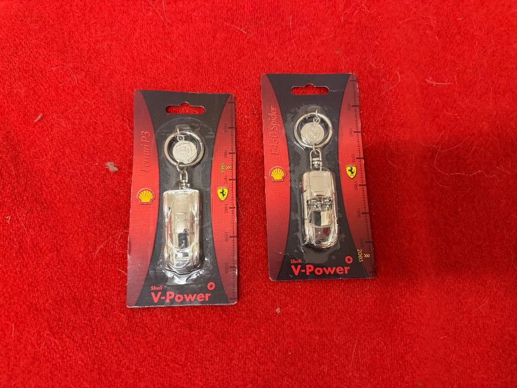 Ferrari sleutelhanger (V-power collectors item), Verzamelen, Sleutelhangers, Nieuw, Ophalen of Verzenden
