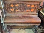 Antieke piano Philip. J. Smith  & Sons, Muziek en Instrumenten, Piano's, Ophalen, Gebruikt, Bruin, Piano