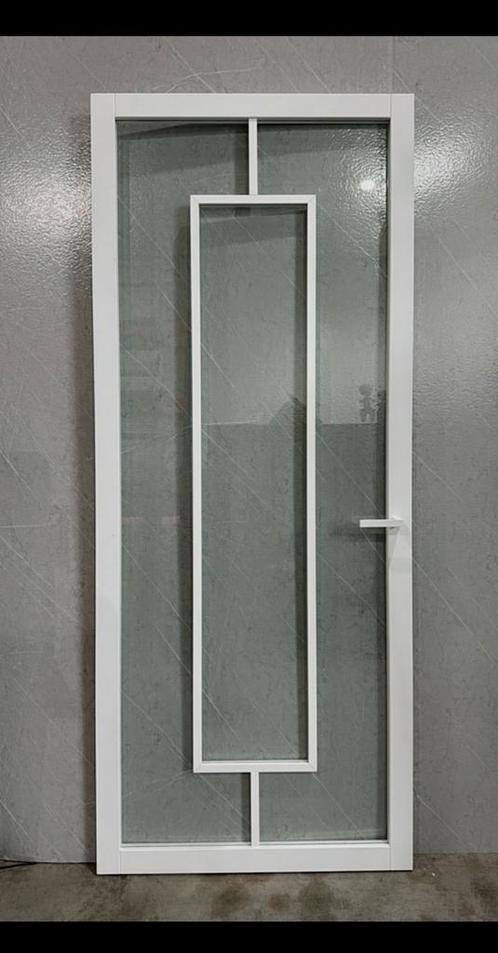 Staallook deuren vanaf €180.-, Doe-het-zelf en Verbouw, Deuren en Horren, Nieuw, Binnendeur, 200 tot 215 cm, 80 tot 100 cm, Glas