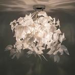 Plafondlamp wit met blaadjes, Huis en Inrichting, Lampen | Plafondlampen, Ophalen, Gebruikt