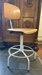 Vintage Industriëlestoel bootstoel eetkamerstoel bureaustoel, Ophalen, Metaal, Vintage industrieel, Eén