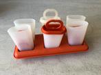 Tupperware Ijsvormen Set, Ophalen of Verzenden, Gebruikt, Wit, Overige typen